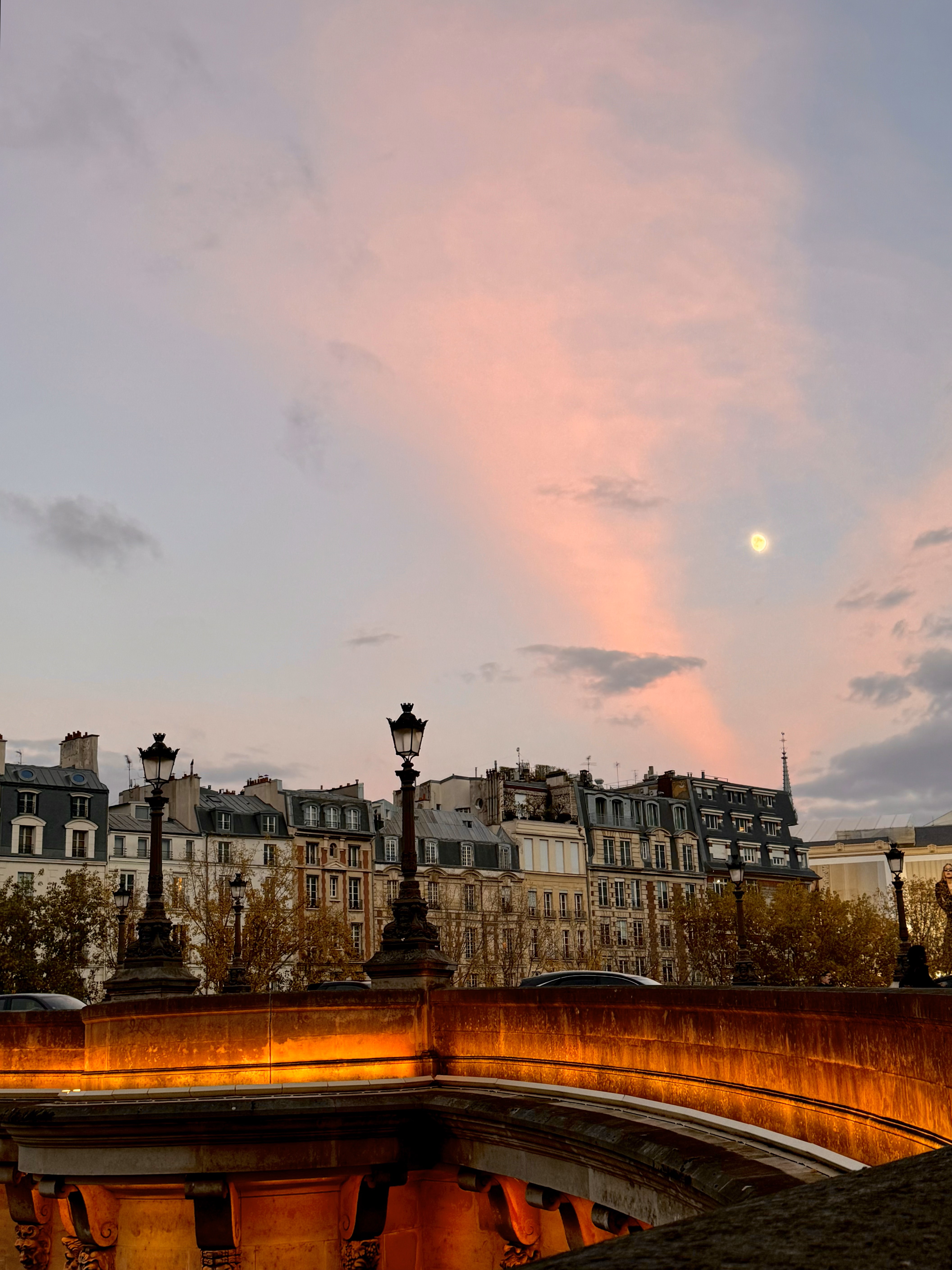 Sunset in Paris