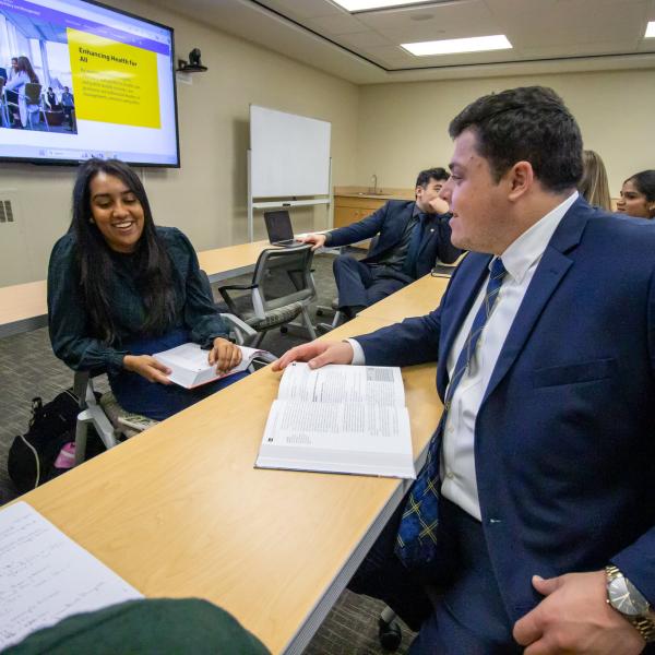 HPM students in classroom