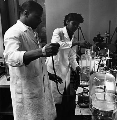 Lab technicians