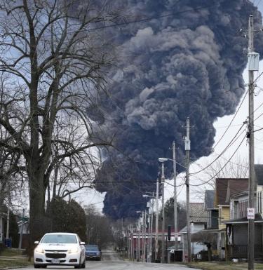 Ohio train derailment 