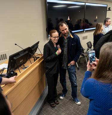 Noah Wyle and Beth Hoffmann 