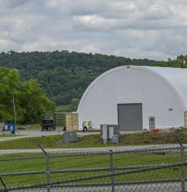 Parks township nuclear waste dump. Photo credit: Louis B. Ruediger