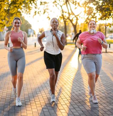 females walking