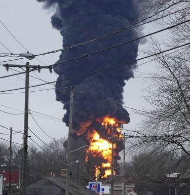 Train derailment in East Palestine, Ohio