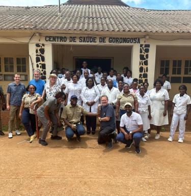 group of people posing for a photo