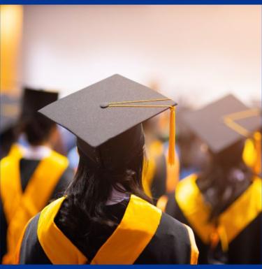 people wearing graduation regalia