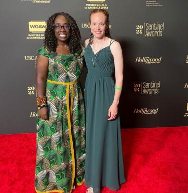 Beth Hoffman and Sylvia Owusu-Ansah