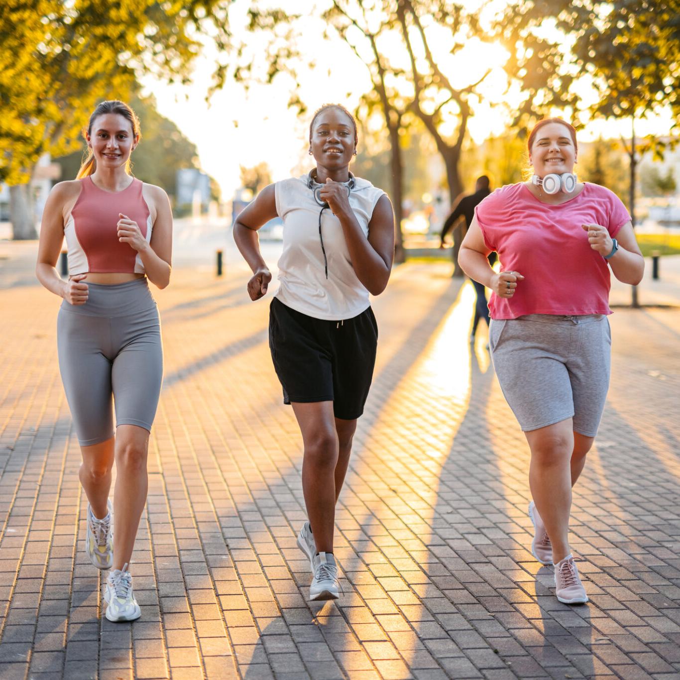 females walking