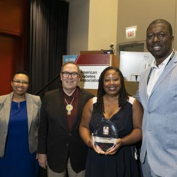 Dr. Tiffany Gary-Webb receives equity trailblazer award from the American Diabetes Association