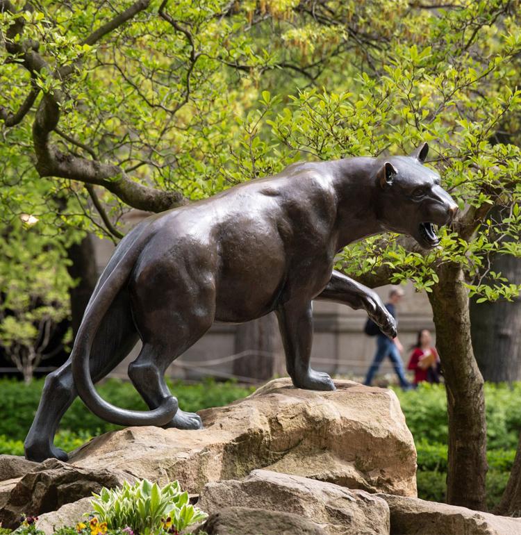 Panther statue