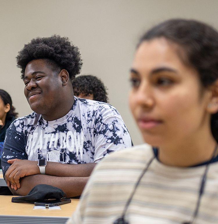 public health science academy students