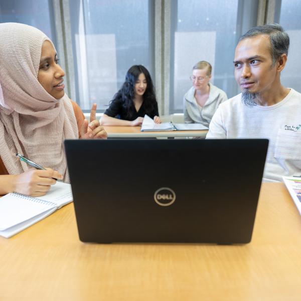 students in classroom